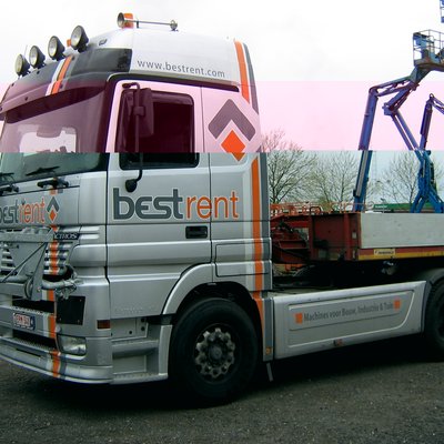 Actros en dieplader 004