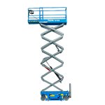 Compacte elektrische schaarlift tot 11,60 meter
