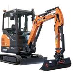 Graafmachine op rupsbanden 1.900kg